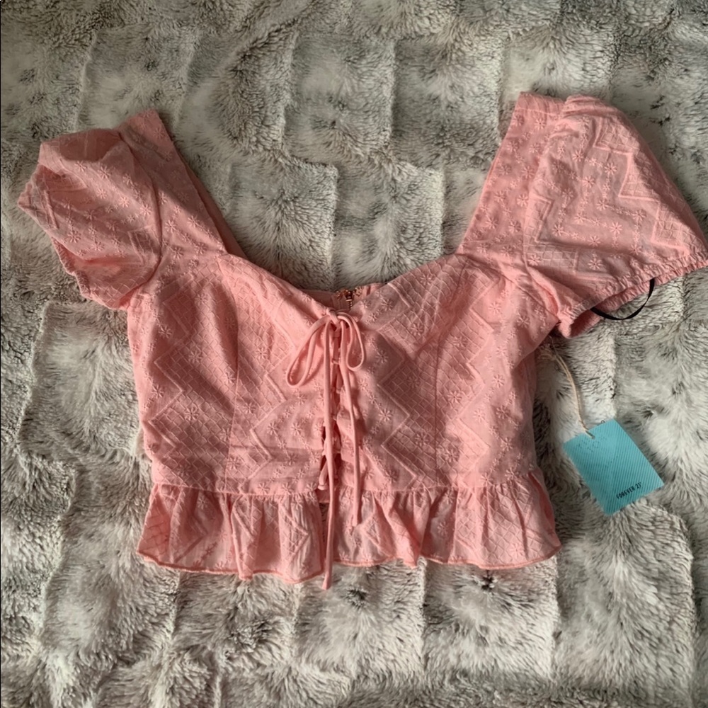 ✿ Forever 21 Pink Crop Top ✿